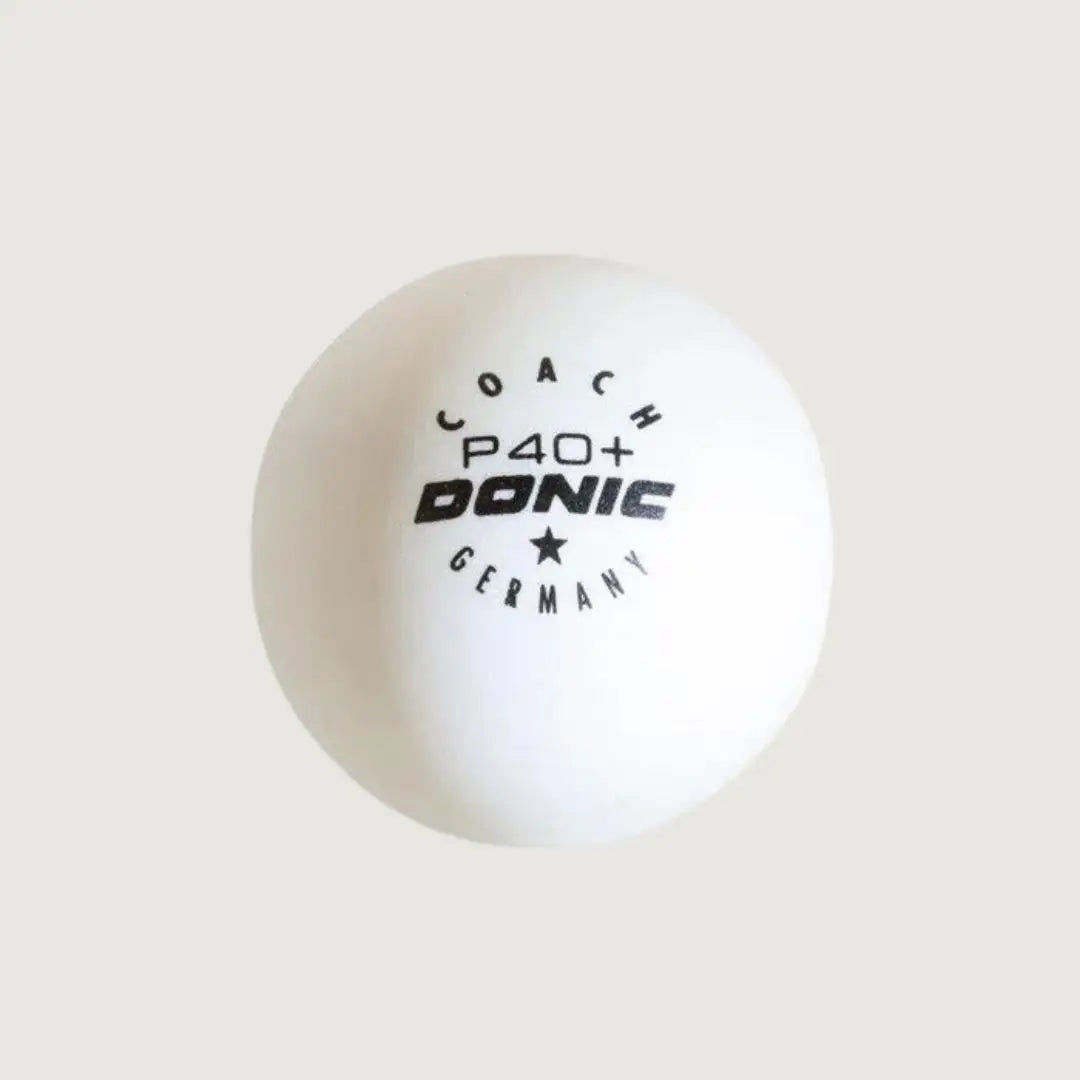 Donic P40+ Table Tennis Ball - * White - Pack of 3 - Table Tennis Balls - Pro Sports | Shop online in Kuwait