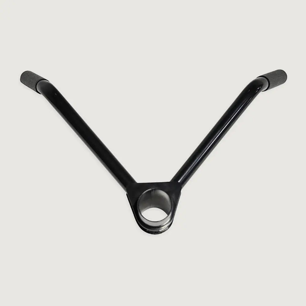 Angled Handle Bar Attachment with Rubber Grip