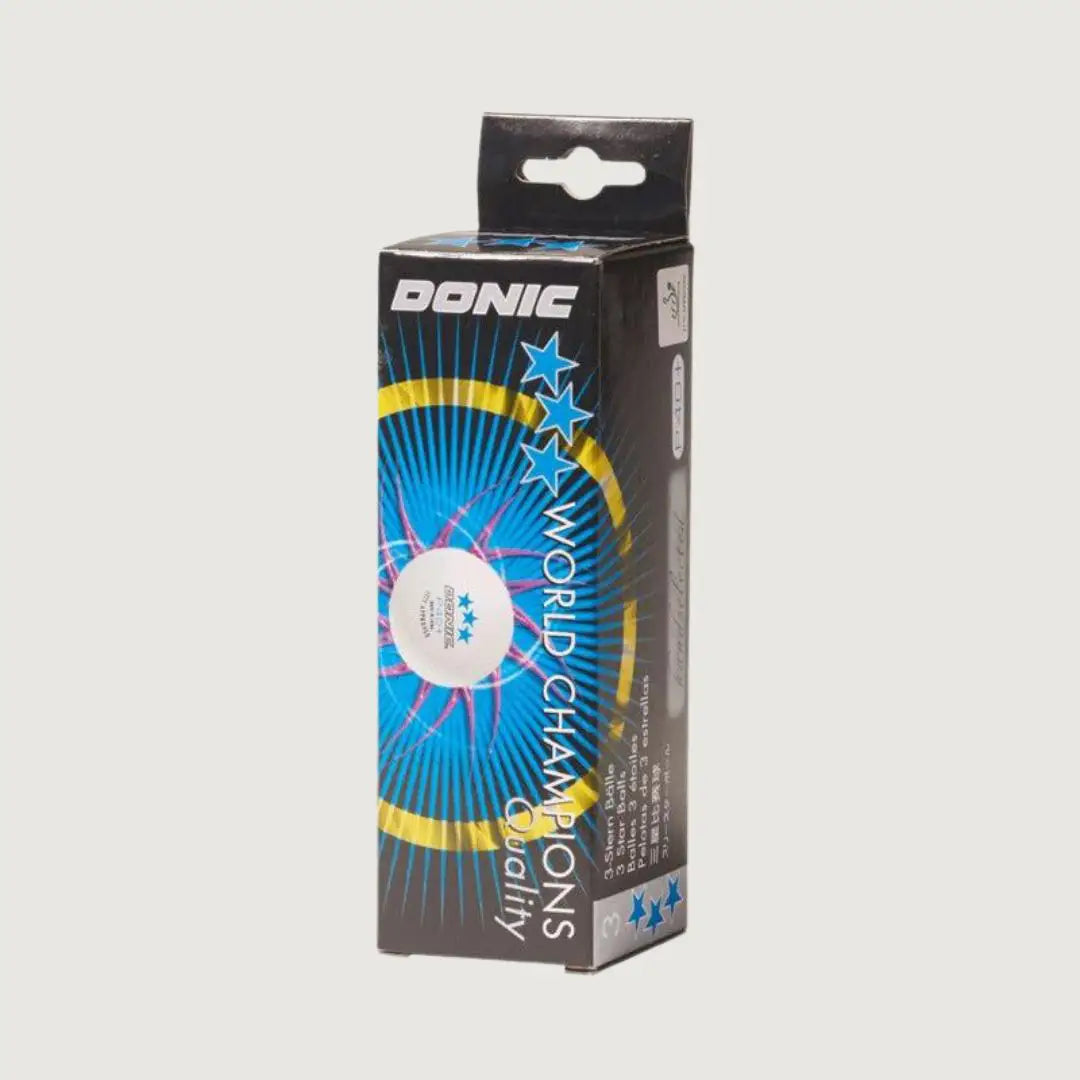 Donic P40+ Table Tennis Ball - *** White - Pack of 3 - Table Tennis Balls - Pro Sports | Shop online in Kuwait