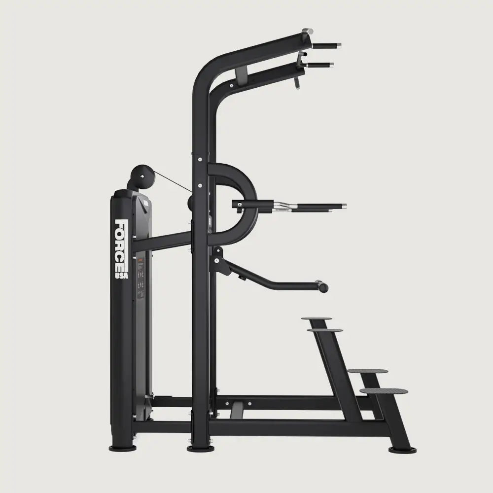 Force USA Solitude Assisted Chin-Up / Dip Dual Function - Chin-Up & Dip | Buy Online in Kuwait | Pro Sports Kuwait