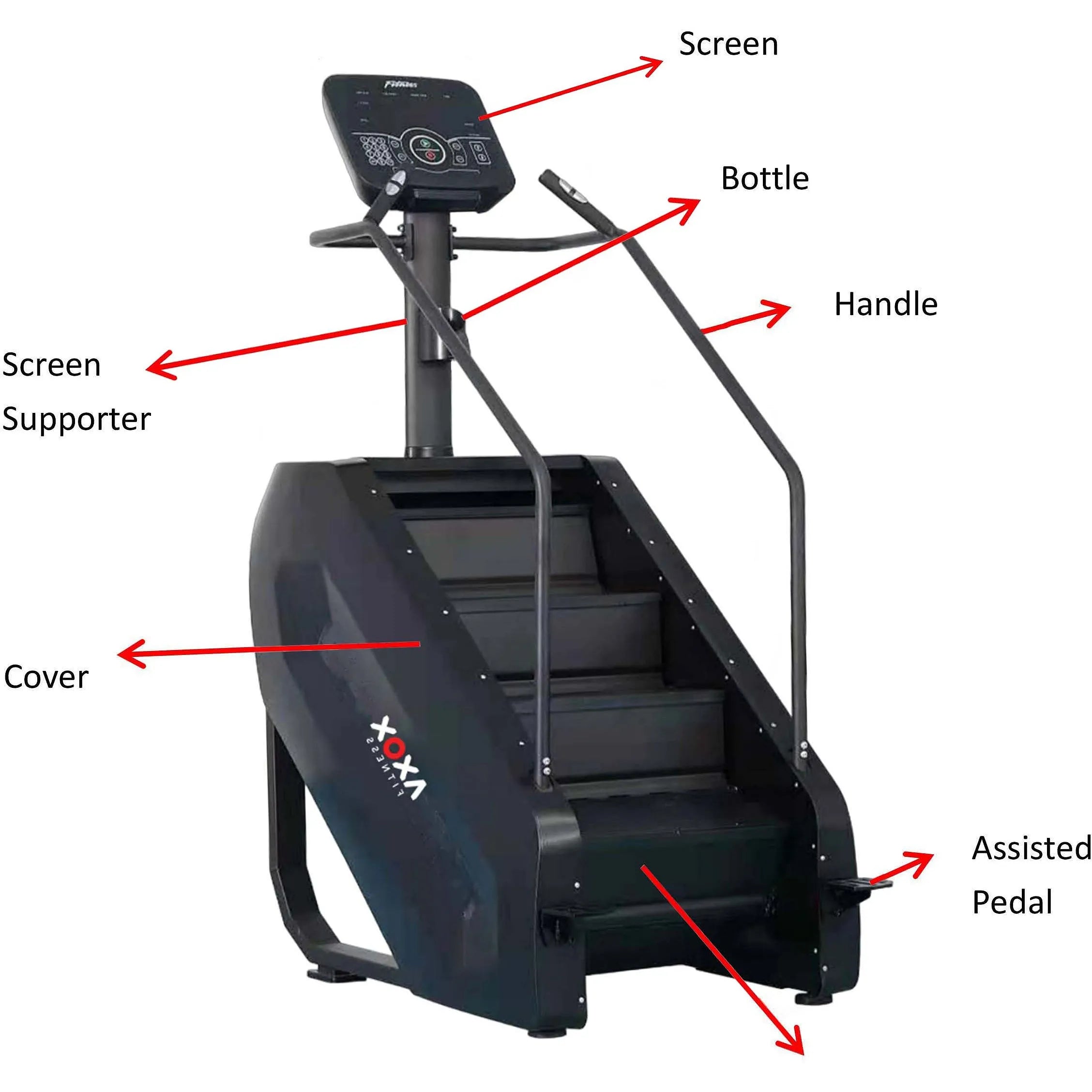 Axox Fitness Stair Climber - Climbmill - Pro Sports | Shop online in Kuwait