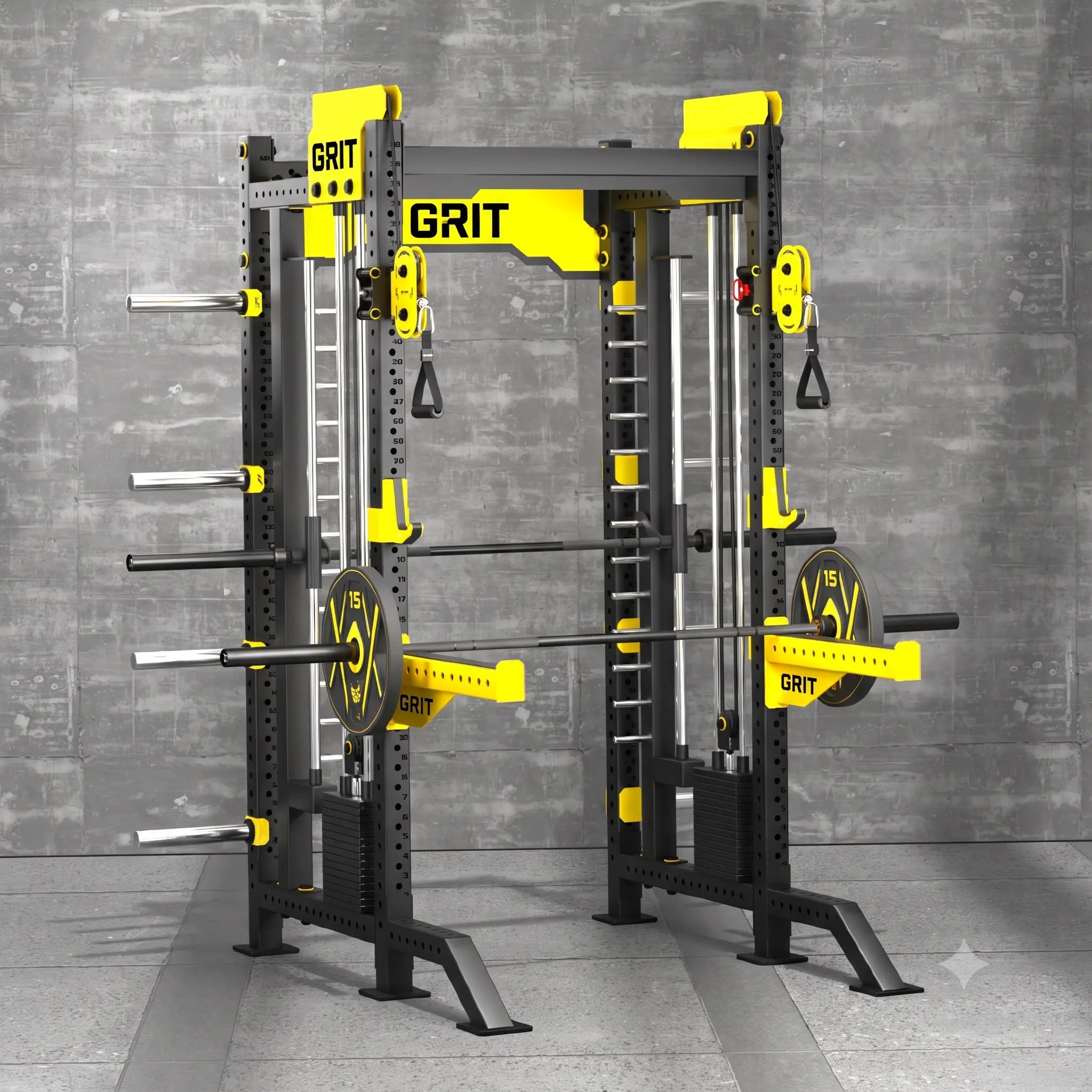 GRIT Smith Machine & Power Rack