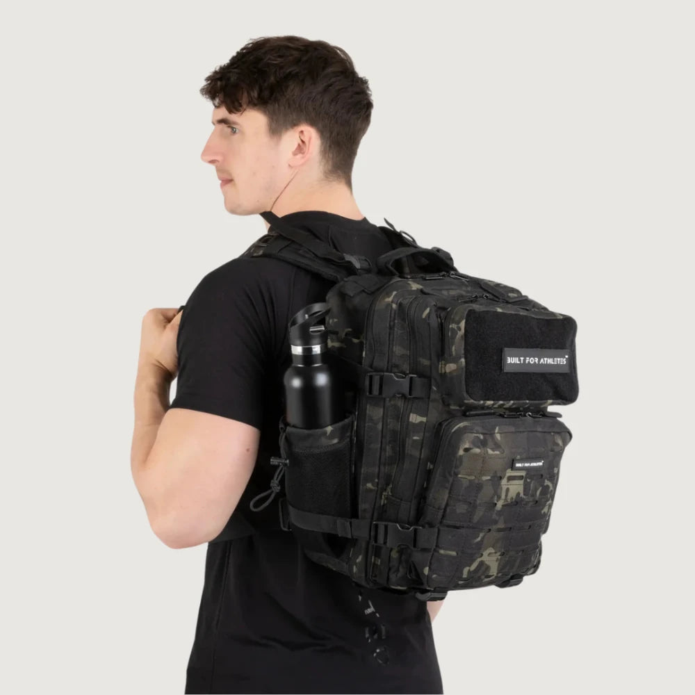 BFA Medium Gym Backpack - Black Camo 25L