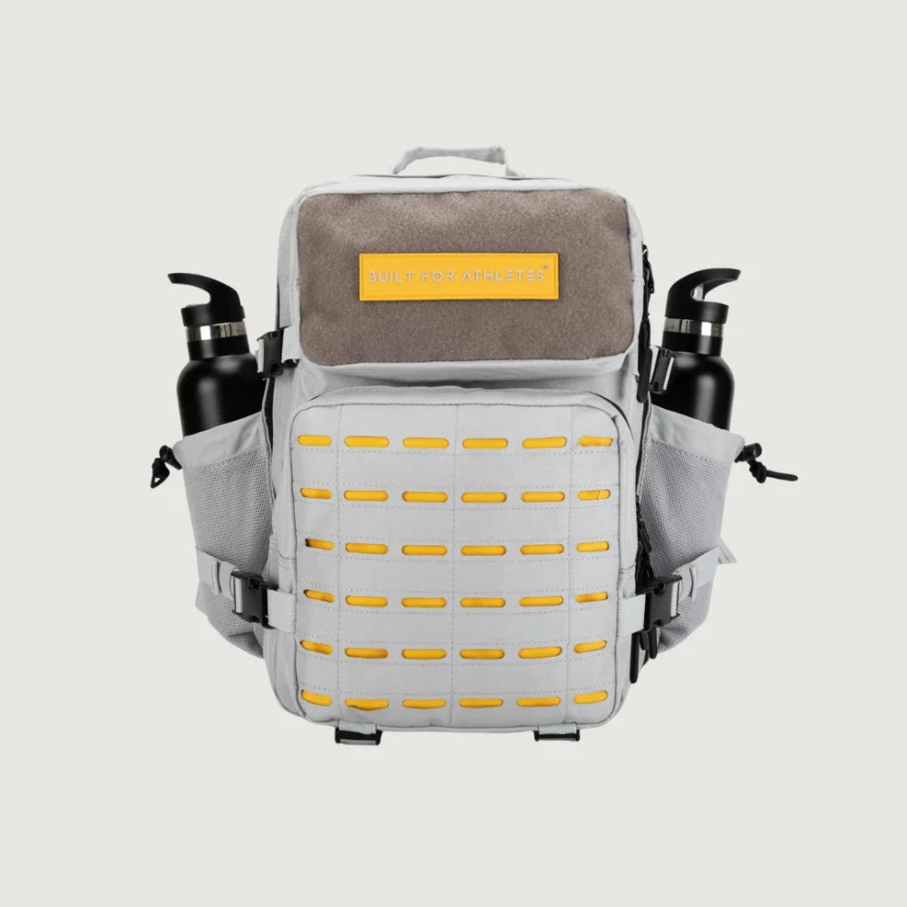 BFA Medium Gym Backpack - Grey & Yellow 25L - Gym Bag - Pro Sports | Shop online in Kuwait
