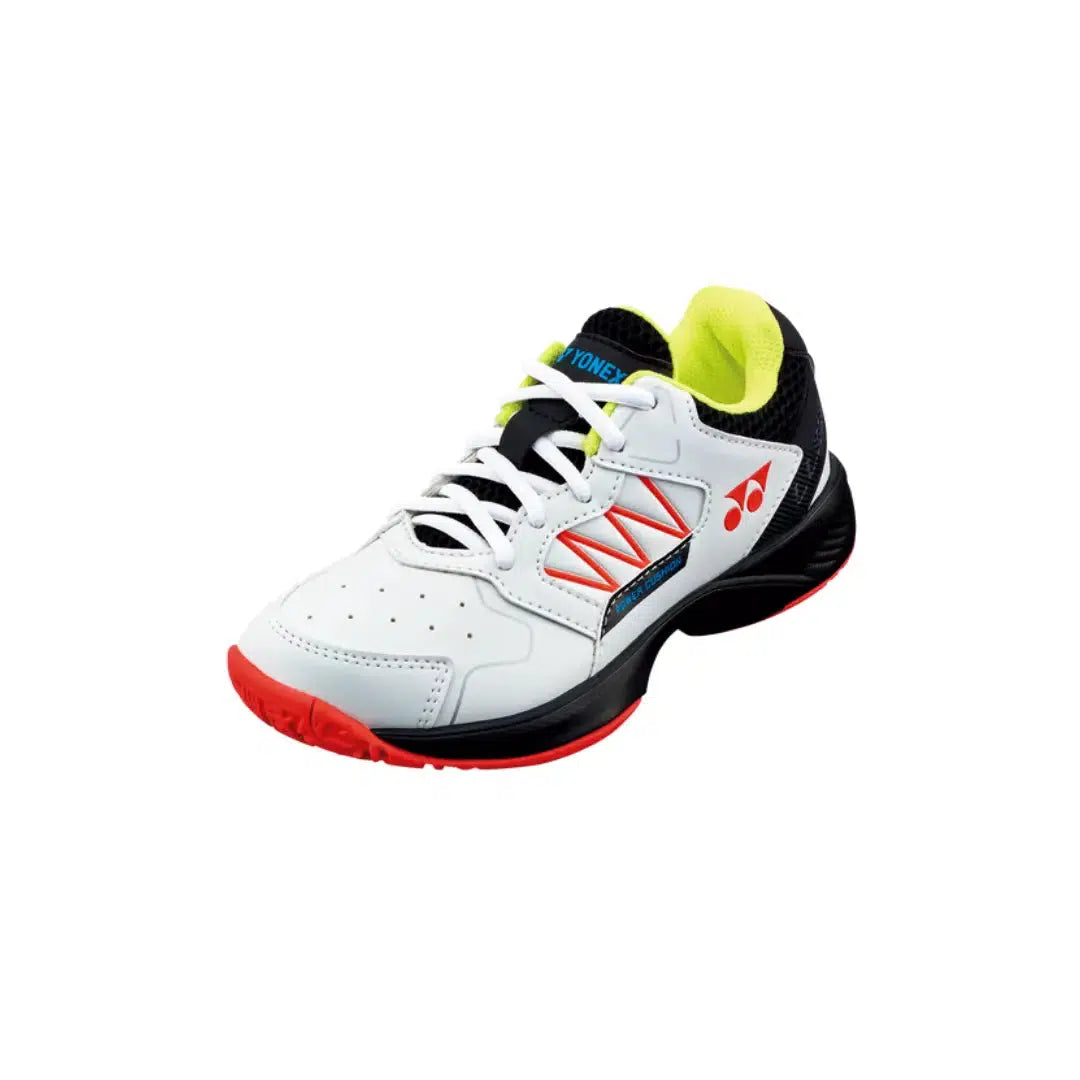 Yonex Power Cushion Lumio Junior Tennis Shoes - Black/White-Tennis Shoes-Pro Sports