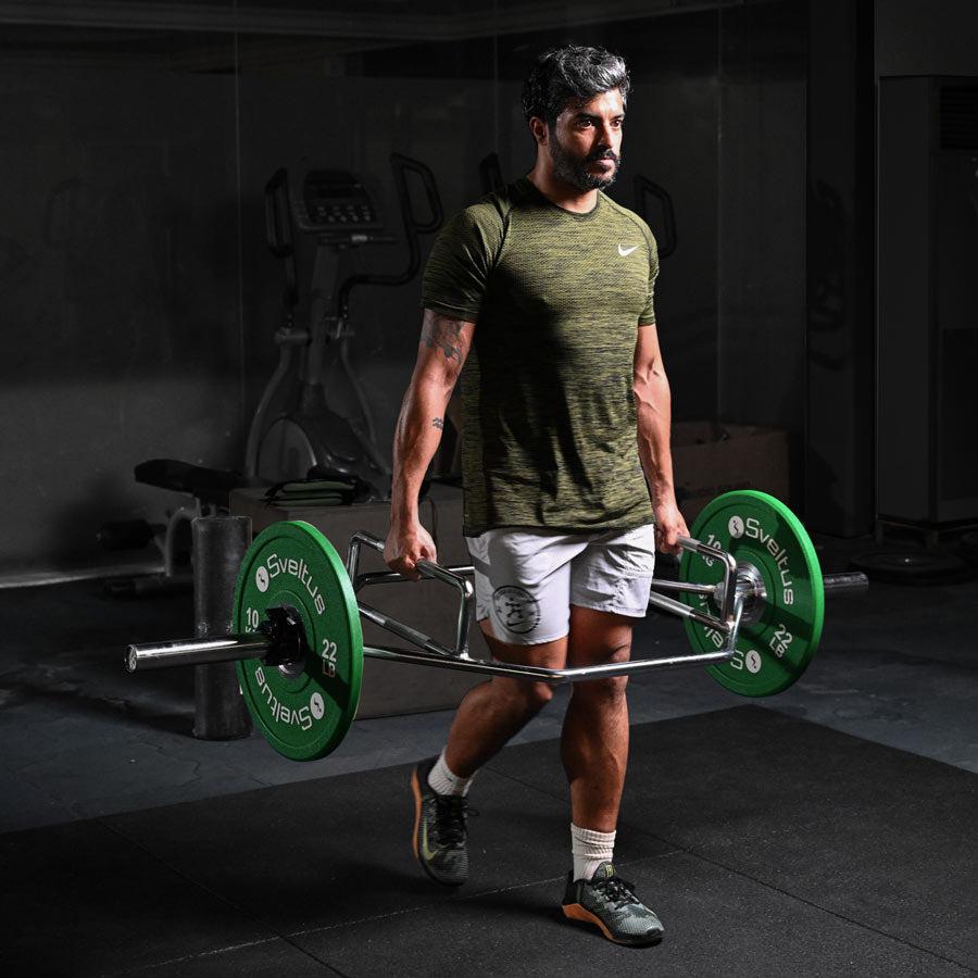 GRIT Hex Weightlifting Bar - 20 kg - Deadlift Bar - Pro Sports | Shop online in Kuwait
