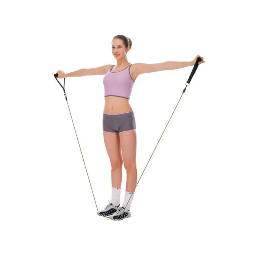 Adjustable Resistance Tubes Pull Exerciser-Resistance Cables-Pro Sports