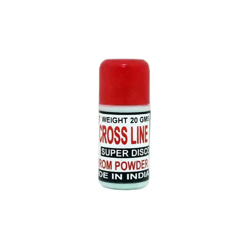 Cross Line Carrom Board Powder - 20 gm-Carrom Accessories-Pro Sports