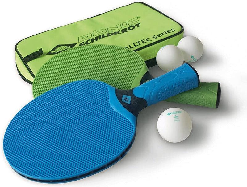 Donic Alltec Hobby Outdoor Table Tennis Set-Table Tennis Racquet-Pro Sports