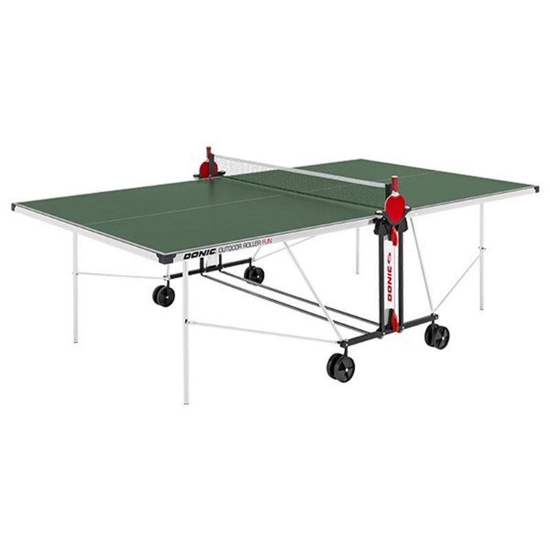 Donic Outdoor Roller Fun Table Tennis Table - Green-Table Tennis Table-Pro Sports