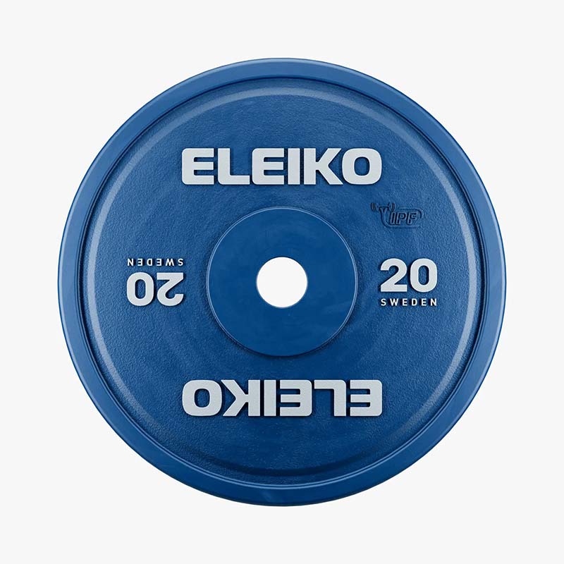 Eleiko IPF Powerlifting Competition Plate - 20 kg-Weight Plates-Pro Sports