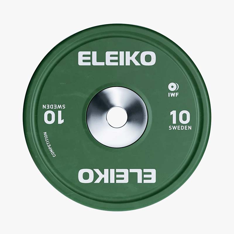 Eleiko IWF Weightlifting Competition Plate - 10 kg-Weight Plates-Pro Sports