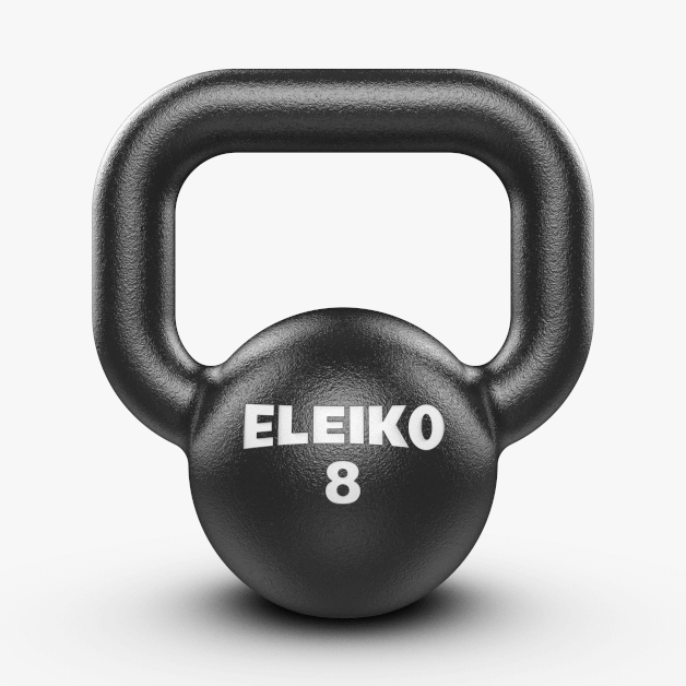 Eleiko Kettlebell - 8 kg-Cast Iron Kettlebell-Pro Sports