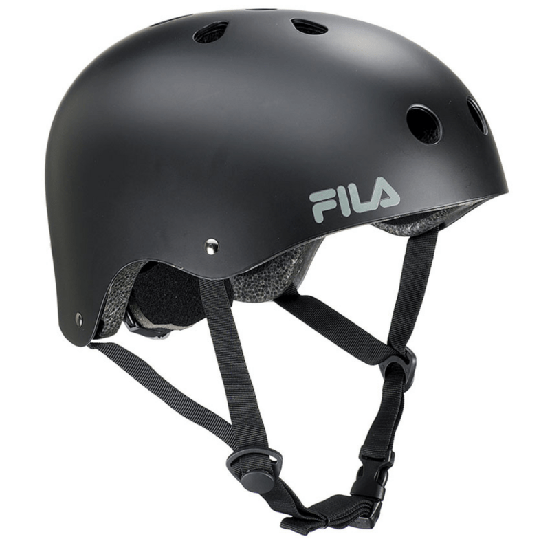 Fila Skates NRK Fun Helmet - Black-Skating Protective Gear-Pro Sports