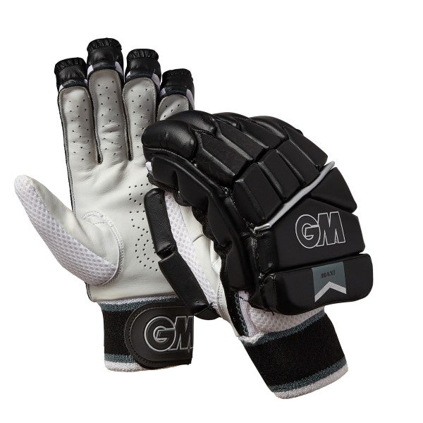 GM Batting Gloves - Maxi Black-Batting Gloves-Pro Sports