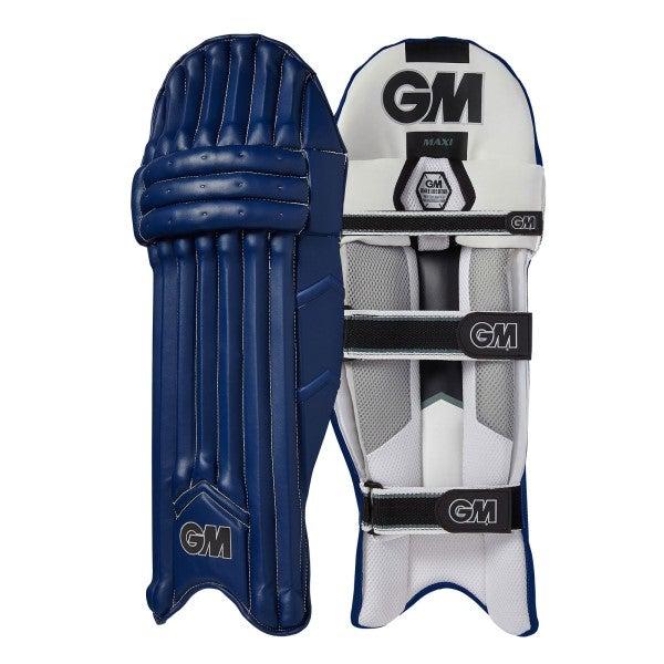 GM Cricket Batting Pads - Maxi Navy - Batting Pads - Pro Sports | Shop online in Kuwait