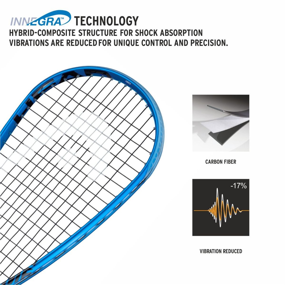 Head Extreme 120 Squash Racquet-Squash Rackets-Pro Sports