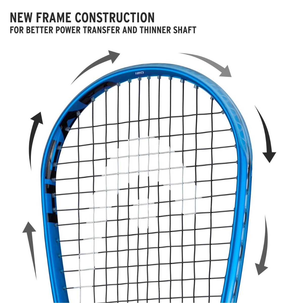 Head Extreme 120 Squash Racquet-Squash Rackets-Pro Sports