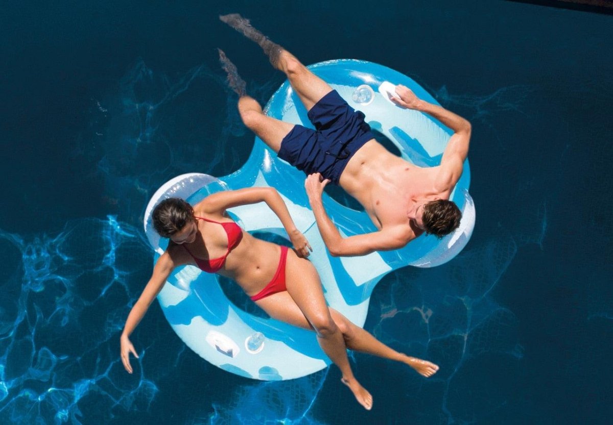 Intex Double Pillow-Back Lounge - Floats & Lounges - Pro Sports | Shop online in Kuwait