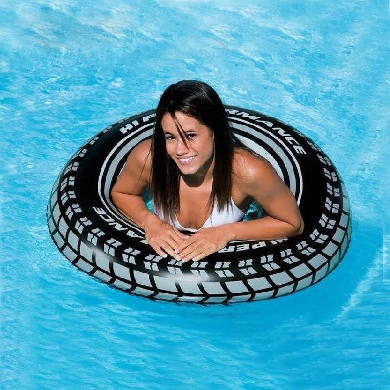 Intex Giant Tire Tube - Ages 9 + - Floats & Lounges - Pro Sports | Shop online in Kuwait