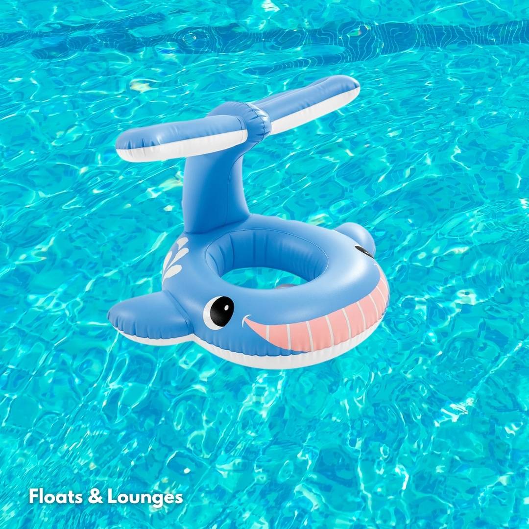 Intex Jolly Whale Shaded Baby Float 1-2 years - Floats & Lounges - Pro Sports | Shop online in Kuwait