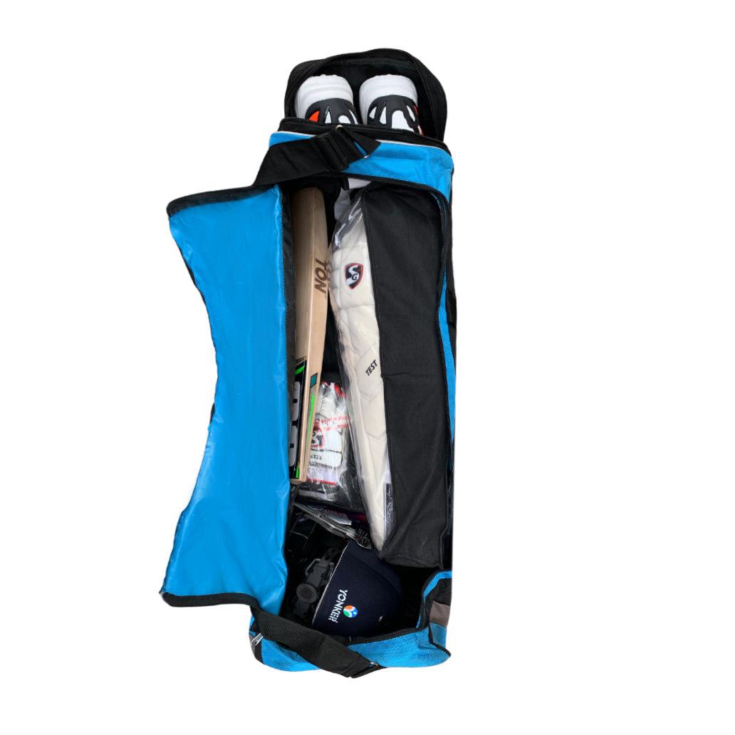 Pro Sports Cricket Kit Bag with Wheels - Blue-Kit Bags-Pro Sports