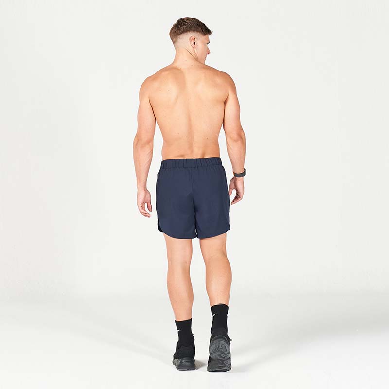 SQUATWOLF Limitless 2-in-1 5'' Shorts - Navy/Asphalt-Shorts-Pro Sports