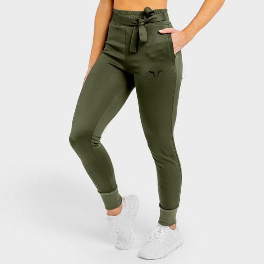SQUATWOLF She-Wolf Do-Knot Jogger Pants - Olive-Joggers-Pro Sports