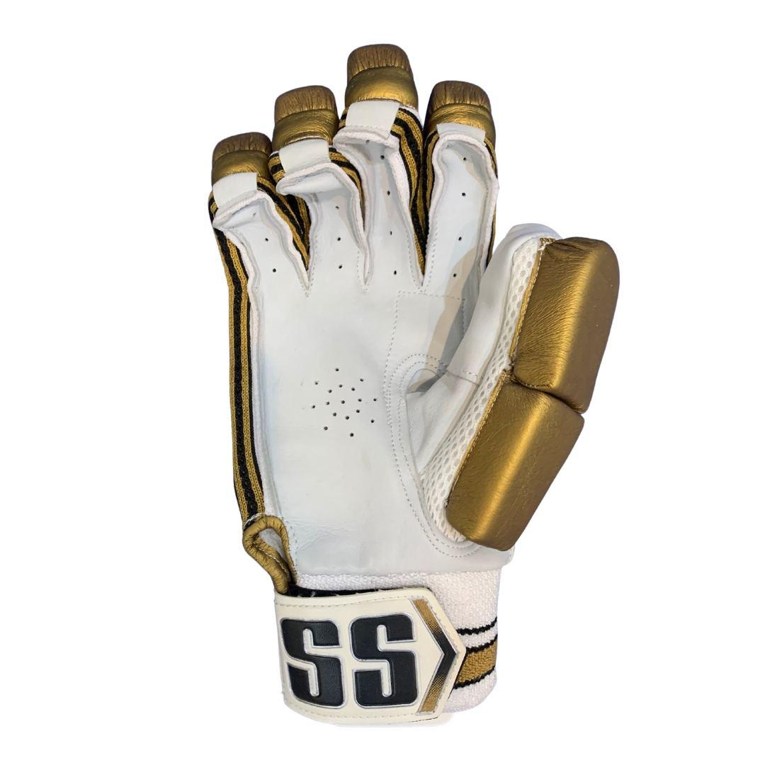 SS Bazooka Batting Gloves - Gold/Purple-Batting Gloves-Pro Sports