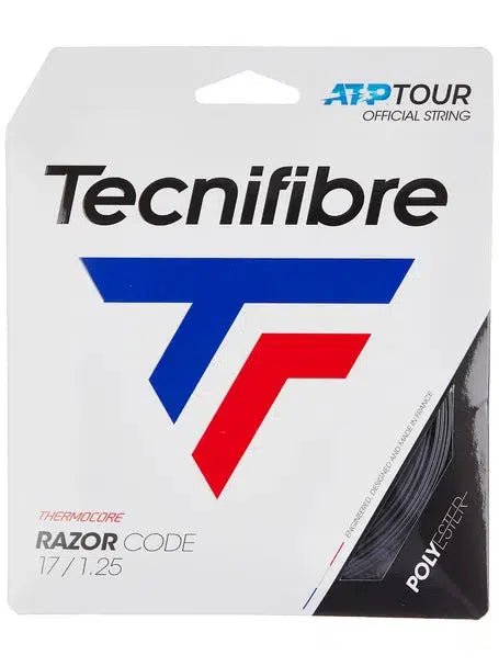 Tecnifibre Razor Code Tennis String - Carbon-Tennis Accessories-Pro Sports