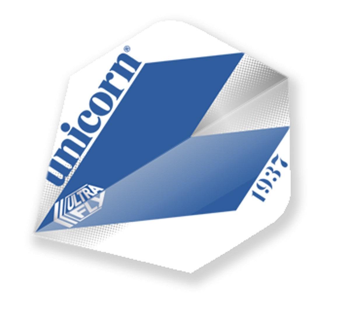Unicorn Classic Big Wing Dart Flight - Comet Blue-Dart Flights-Pro Sports