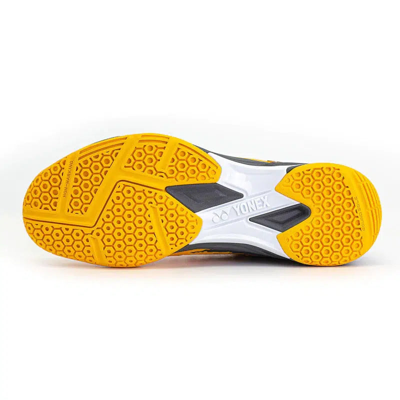Yonex Power Cushion Cascade Drive Badminton Shoes - Yellow/Graphite-Badminton Shoes-Pro Sports