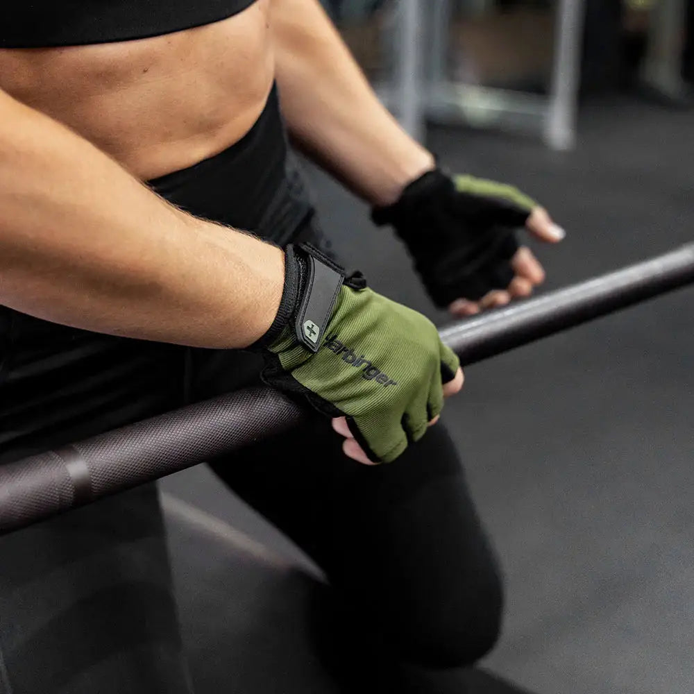 Harbinger Power 2.0 Unisex Gloves – Green