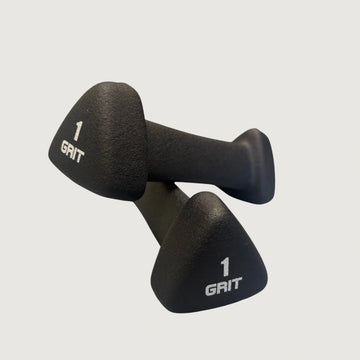 Grit Neoprene Dumbbell Pair - 1 kg - Dumbbells Neoprene - Pro Sports | Shop online in Kuwait