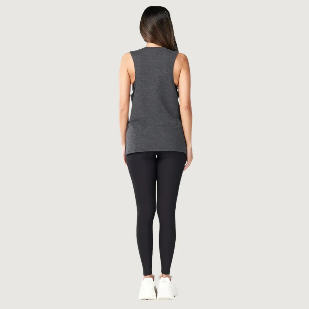 Squatwolf Code Marl Tank – Black Marl