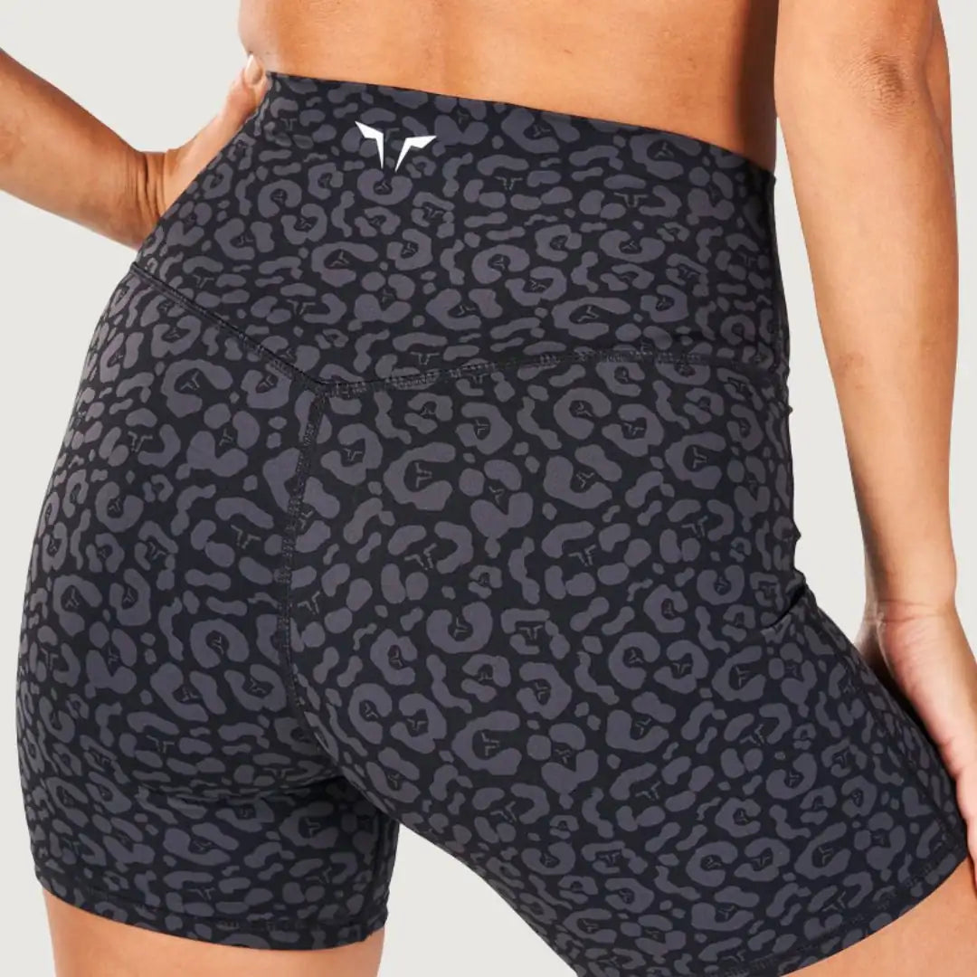 Squatwolf Untamed 5" Biker Shorts – Black Print