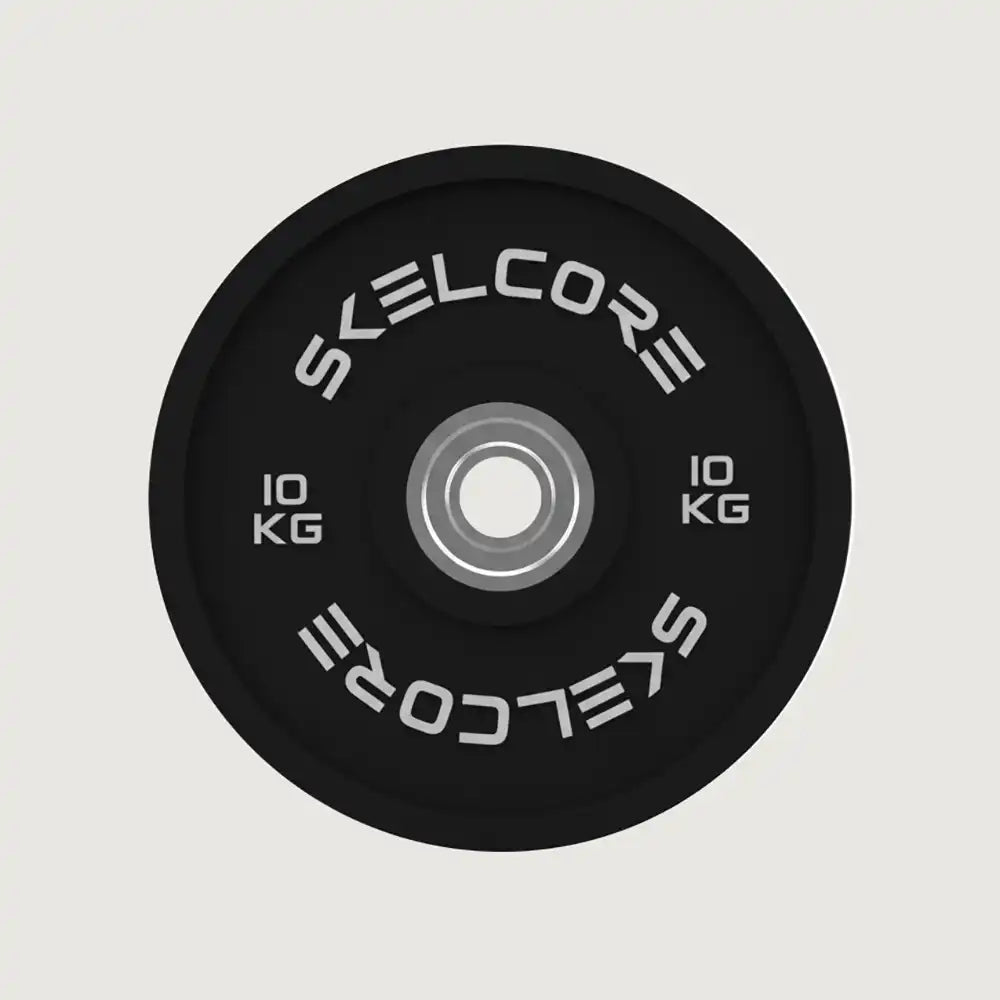 Skelcore CPU Black Bumper Plate - 10 kg