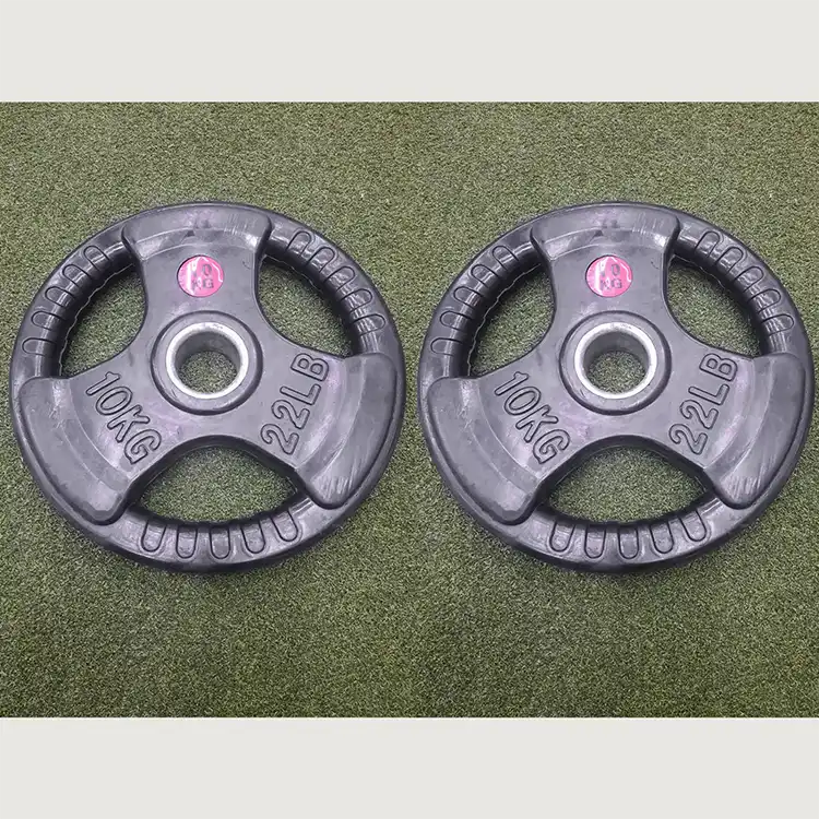 Rubber Olympic Plates Pair 10 kg - Pre-Owned