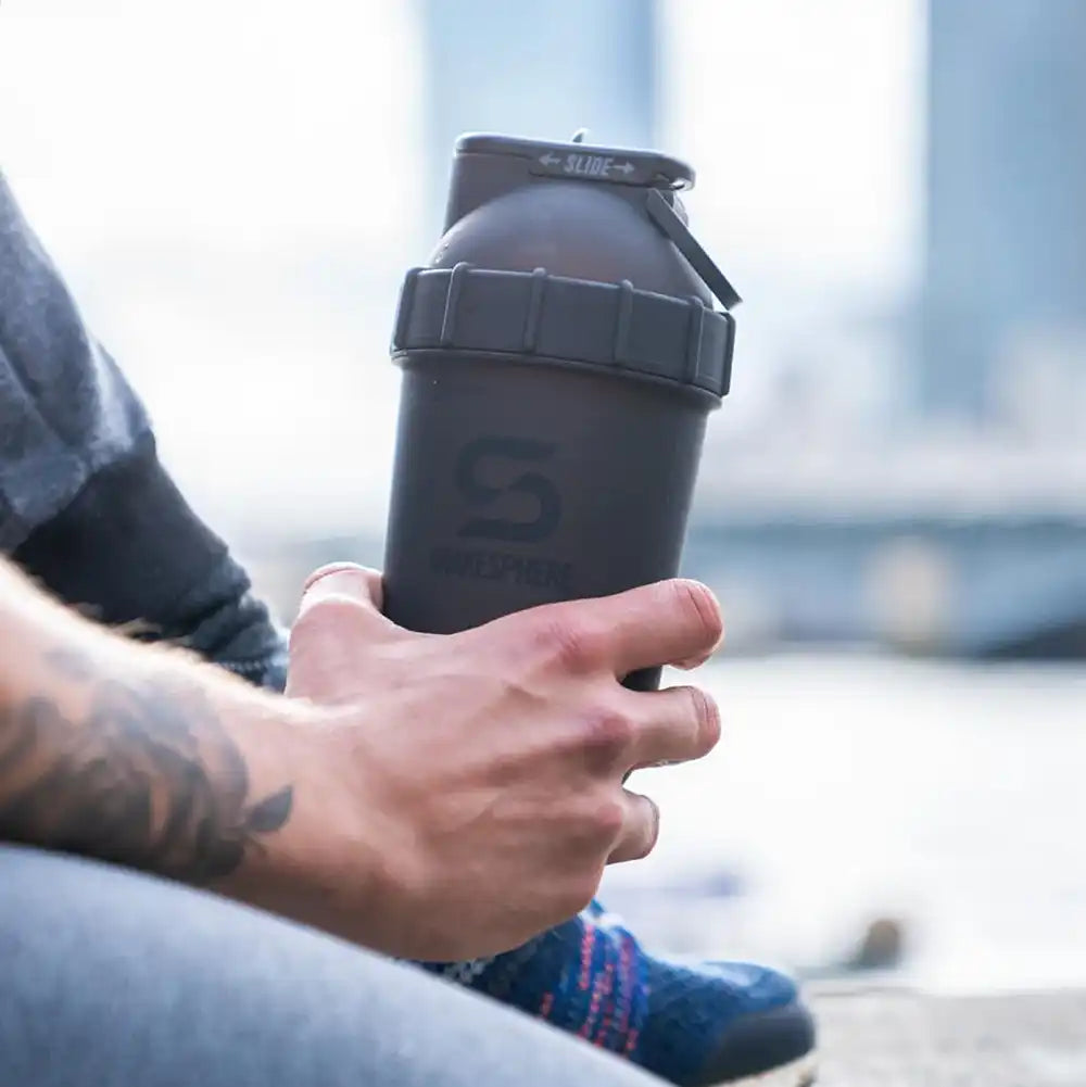 ShakeSphere Tumbler Original 700 ml - Frosted Black / Black Logo