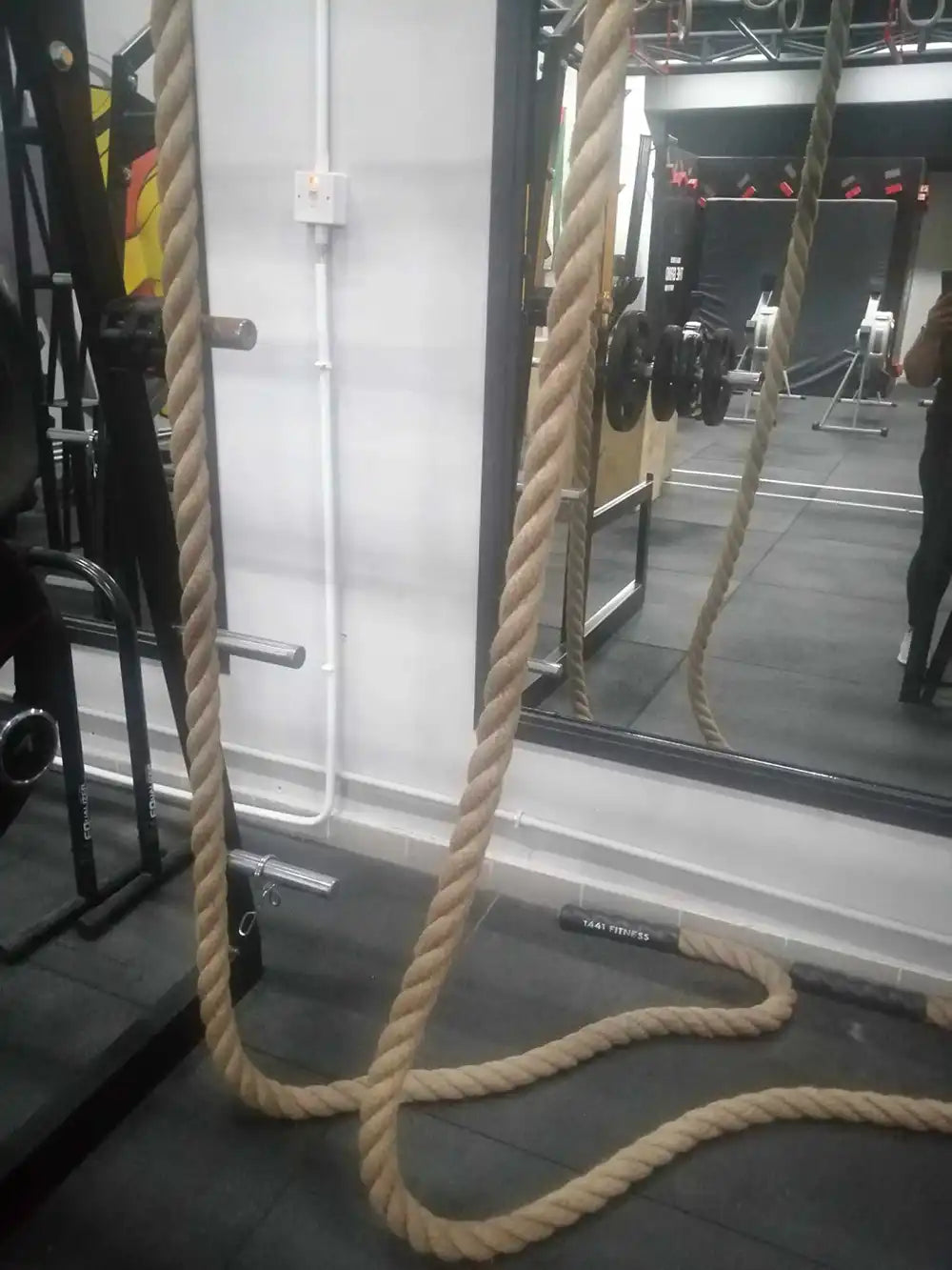 1441 Fitness Climbing Rope 20 ft - USED