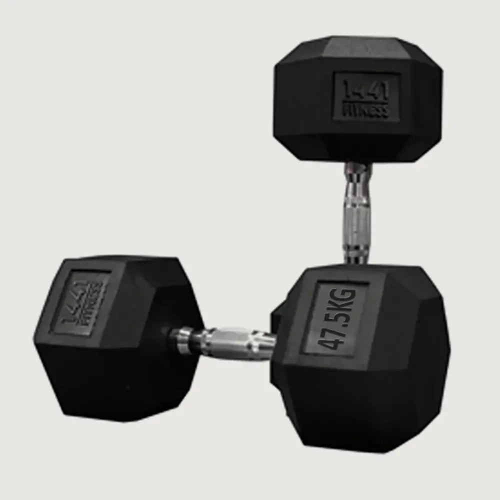 1441 Fitness Hex Dumbbells Pair - 47.5 kg