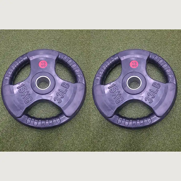 Rubber Olympic Plates Pair 15 kg - Pre-Owned