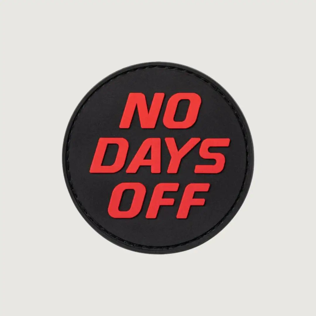 Built For Athletes No Days Off Patch