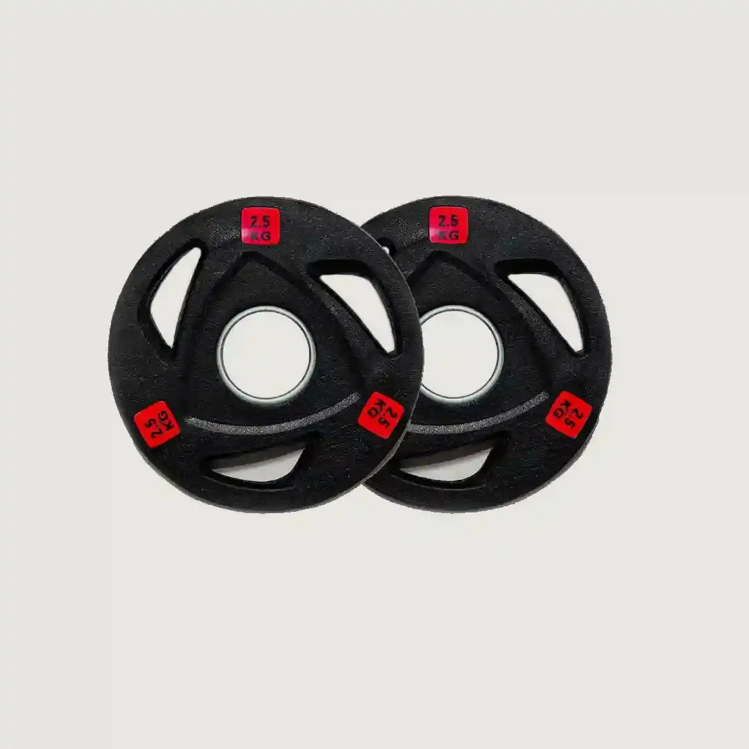 Tri Grip Olympic Weight Plates Bundle - 2.5 kg to 25 kg Pairs