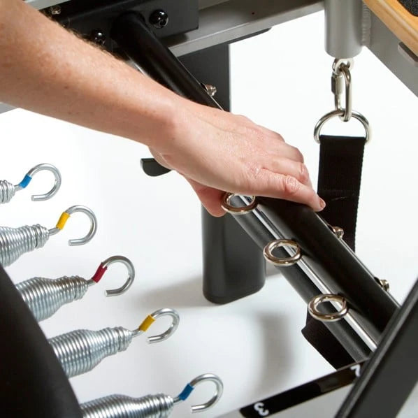 Peak Pilates Fit™ Reformer incl. Long/Short Box - Black view 8 - Pilates Equipment | Buy Online in Kuwait | Pro Sports Kuwait