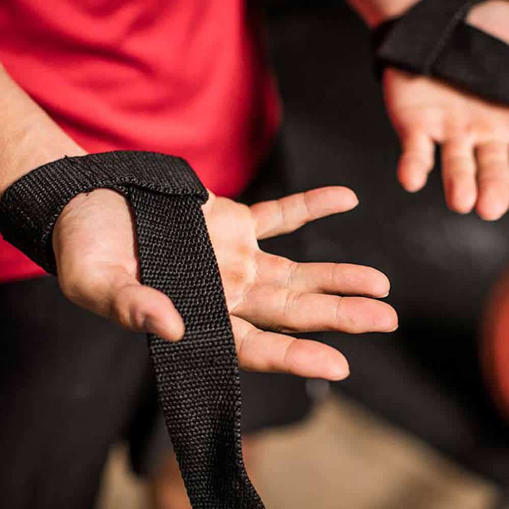 Harbinger Padded Cotton Lifting Straps - Black 21.5"