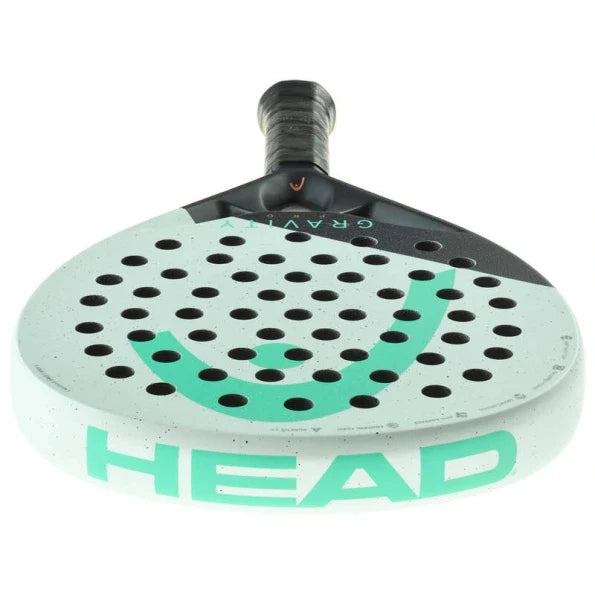 Head Gravity Pro 2024 Padel Racquet close-up - Padel Racquet | Buy Online in the GCC | The Racquet Shop