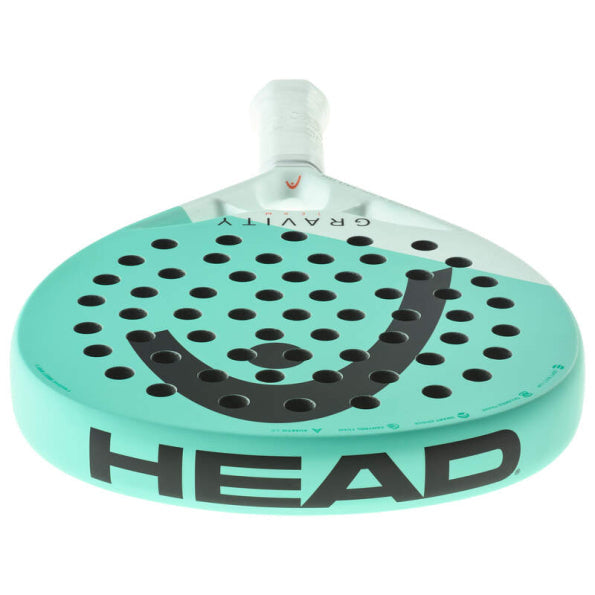Head Gravity Team 2024 Padel Racquet close-up - Padel Racquet | Buy Online in the GCC | The Racquet Shop