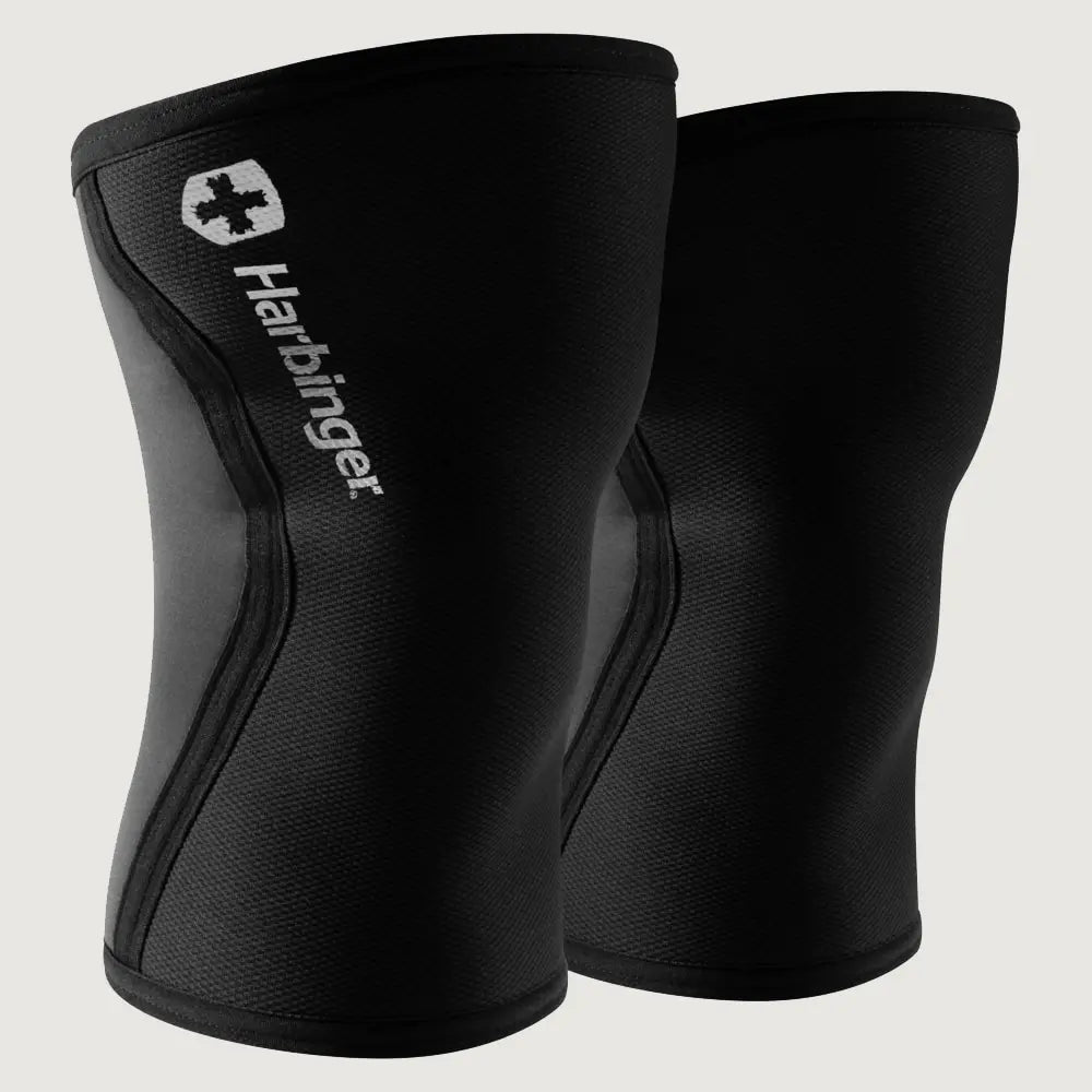 Harbinger Pro Knee Sleeves 7mm - Black