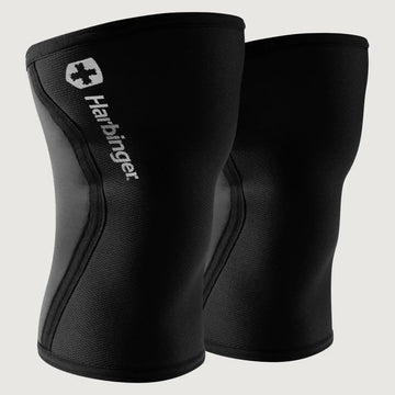 Harbinger Pro Knee Sleeves 7mm - Black - Knee Support | Buy Online in Kuwait | Pro Sports Kuwait